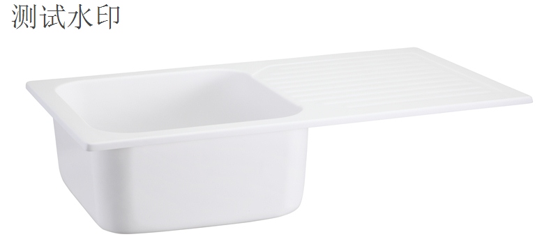 SINGLE BOWL KITCHEN SINK WITH DRAINBOARD